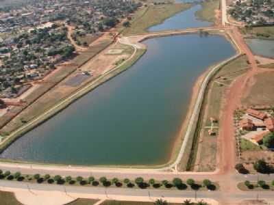 LAGO DE MATUP UM DOS PONTOS TURISTICOS ., POR CLAUDIA BASTOS - MATUP - MT